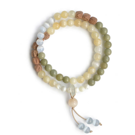 Natural Pastel Wrap Bracelet